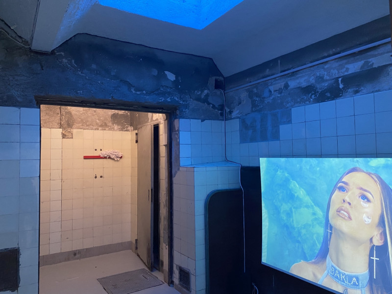 View through the premises.